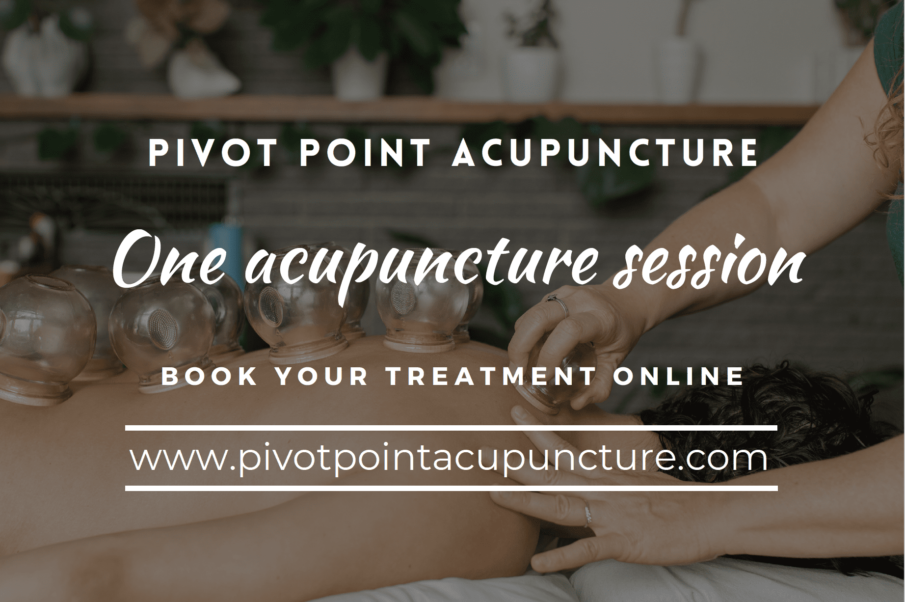 1 hour acupuncture with Pivot Point Acupuncture