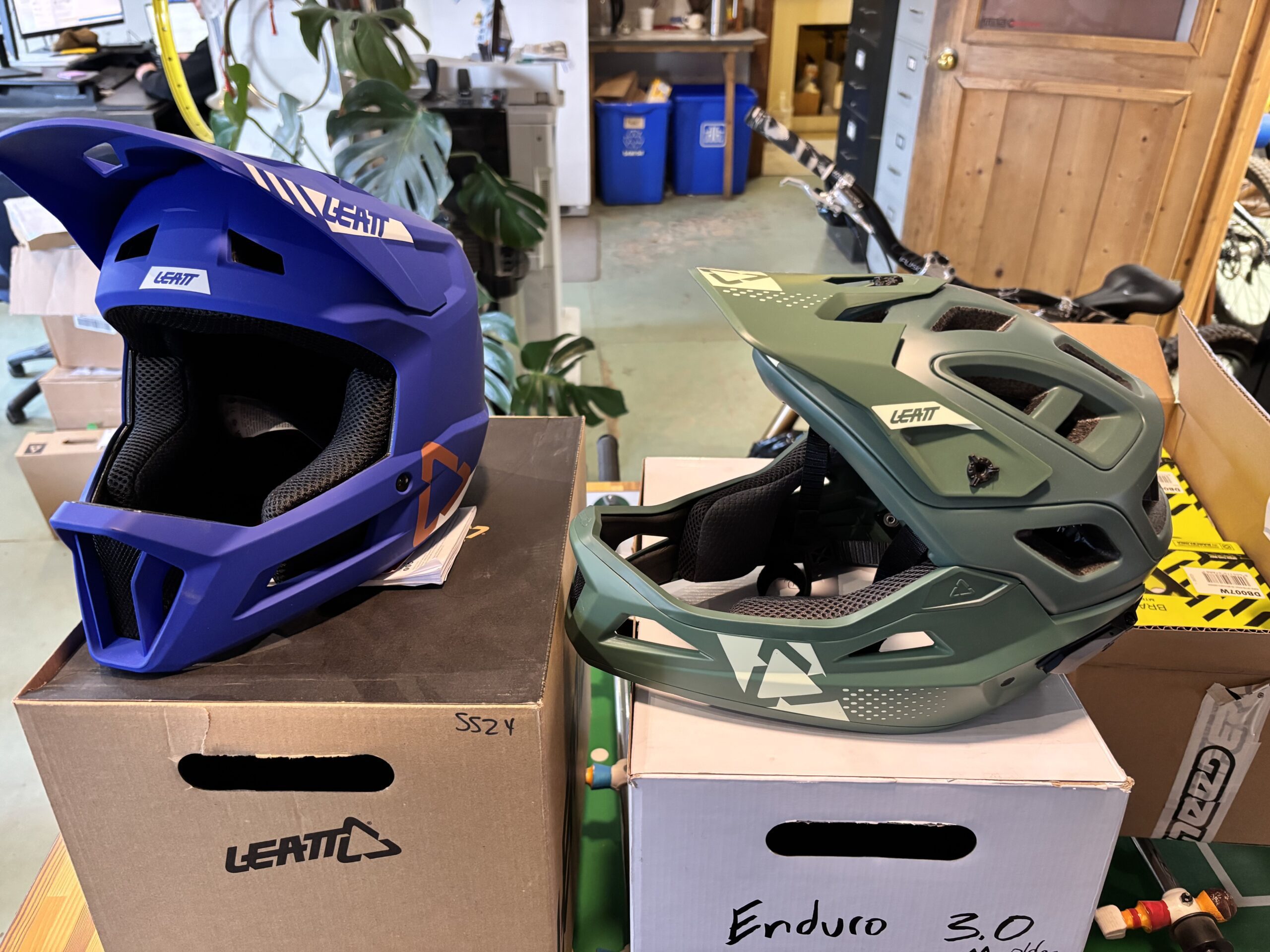 Leatt helmet